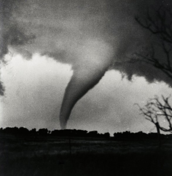 Tornado on Ground Near Great Bend