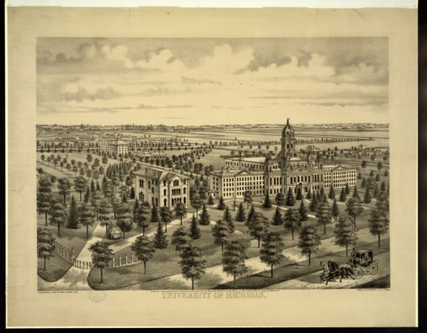 University of Michigan c 1874