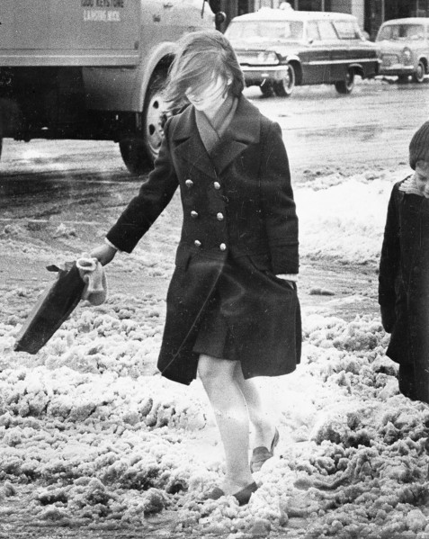 Wind-Blown Woman