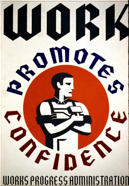 Work promotes confidence