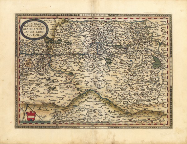 Abraham Ortelius - First World Atlas ca. 1570 - Avstria