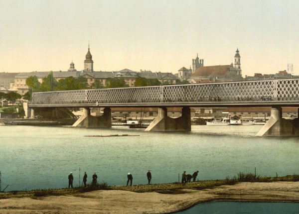 The Iron bridge, Warsaw, Russia (i.e. Warsaw, Poland) ca. 1890-1900