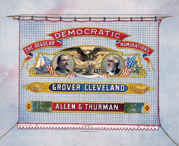 The regular Democratic nominations For President, Grover Cleveland of New York print ca. 1888