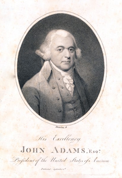 His Excellency John Adams, Esqr. President of the United States of America