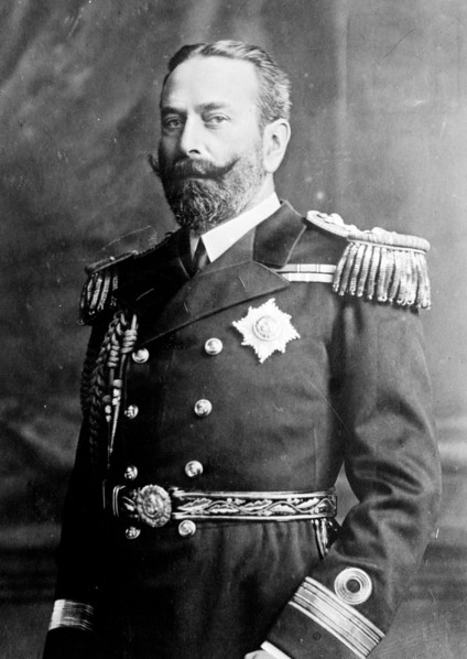 Louis of Battenberg, in uniform