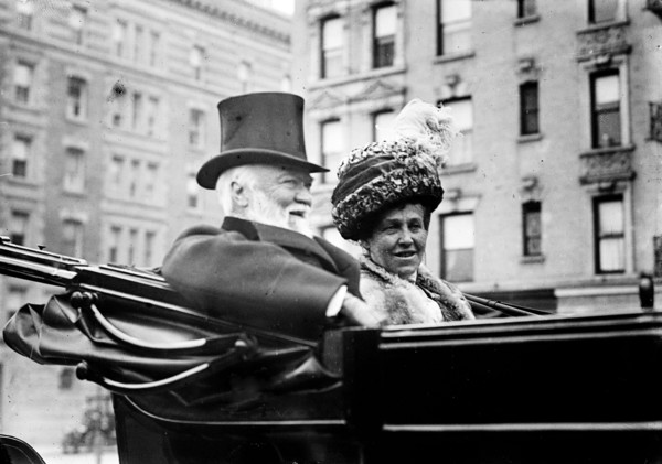 Andrew Carnegie and wife