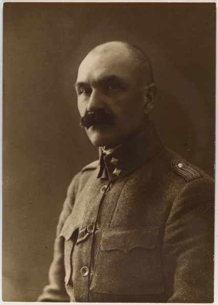 Portrait of Akseli Gallen-Kallela as Mannerheim´s adjutant in Vaasa