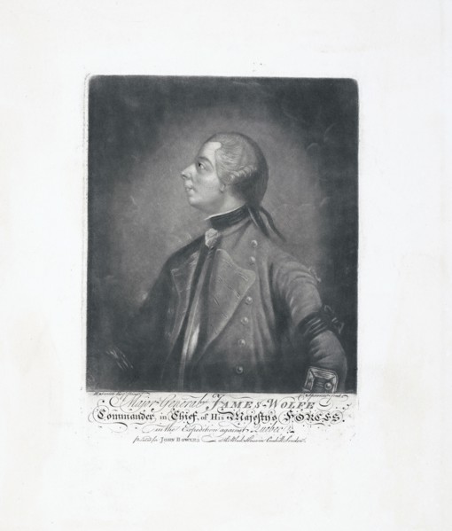 Major General James Wolfe, commander in chief of his majesty's forces in the expedition against Quebec ca. 1756-1759