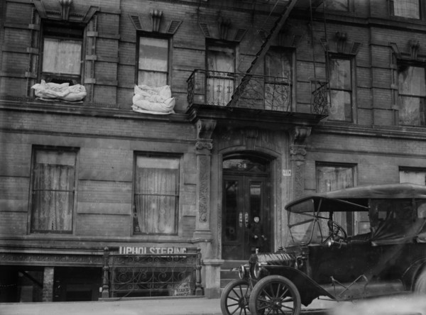New York City home of one of the Italian anarchist bombers who plotted to blow up St. Patrick's Cathedral on March 2, 1915