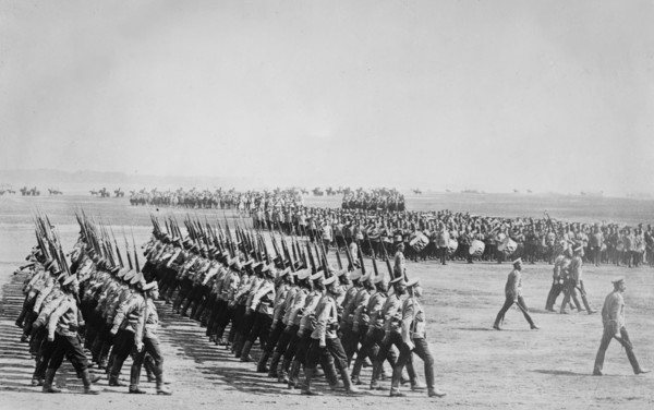 Russian soldiers during World War I ca. 1914-1915