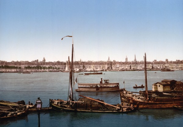 From the Bastile, Bordeaux, France ca. 1890-1900