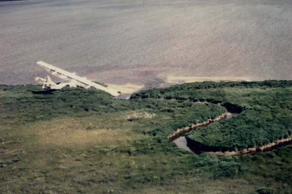 7/28/1972 - PB4 wreck from World War II