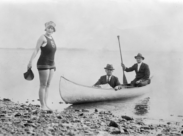 Eva Morrison ca. 1910-1915 per original caption, but this date is unlikely, probably 1920s.