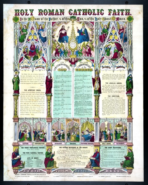 Holy Roman Catholic faith ca. 1871