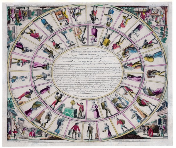 Nouveau jeu des cris de Paris dédié aux amateurs ca. 1805