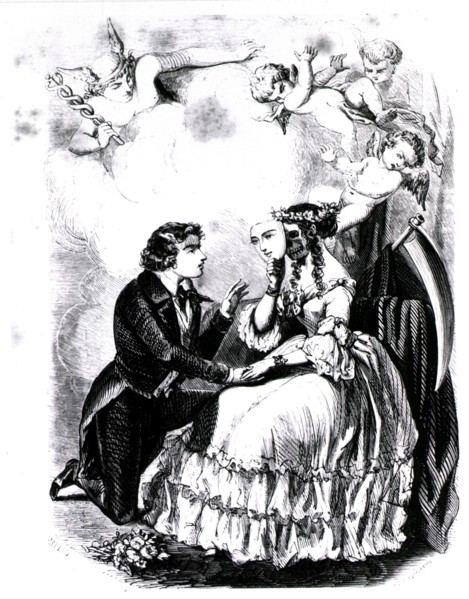 Behind the mask ca. 1851