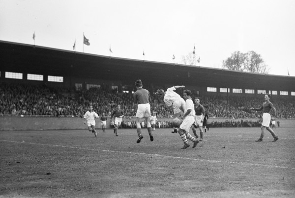 September 27, 1947 - 1940s Soccer Match - Zeeburgia against VSV / Moment for VSV purpose