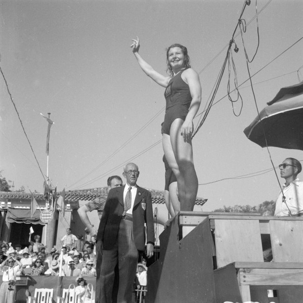 September 14, 1947 - European swimming championships in Monaco