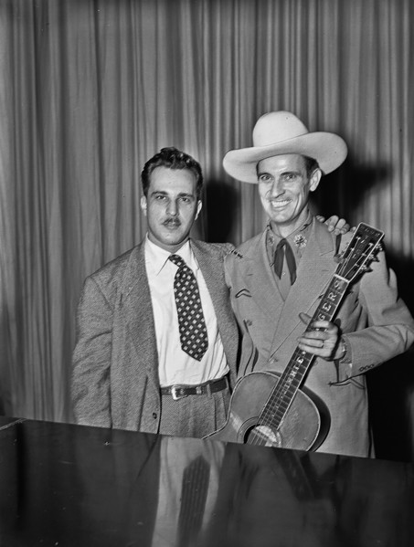 Portrait of Dave Miller and Ernest Tubb, Carnegie Hall, New York, N.Y., Sept. 18-19, 1947