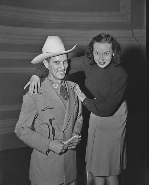 Portrait of Ernest Tubb, Carnegie Hall, New York, N.Y., Sept. 18-19, 1947