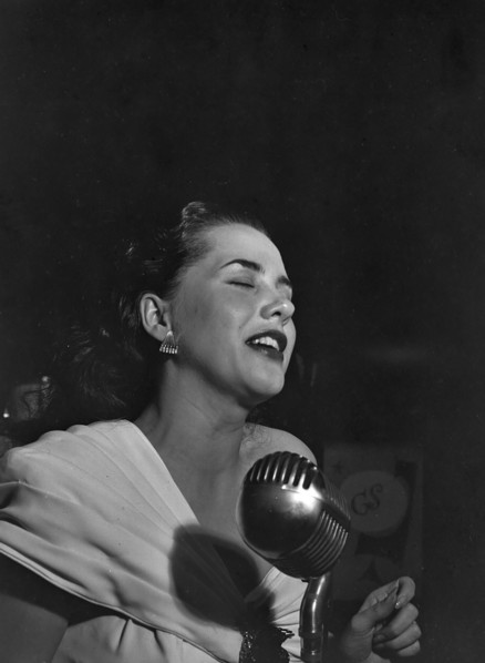 Portrait of Ann Hathaway, Café Society, New York, N.Y., between 1946 and 1948
