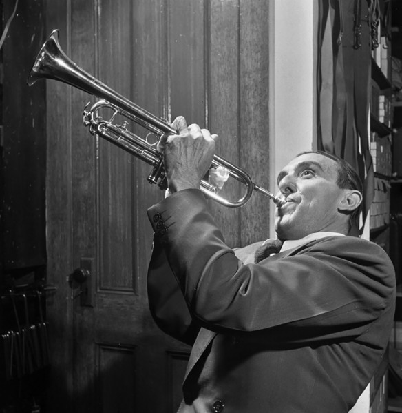 Portrait of Wingy Manone, between 1946 and 1948