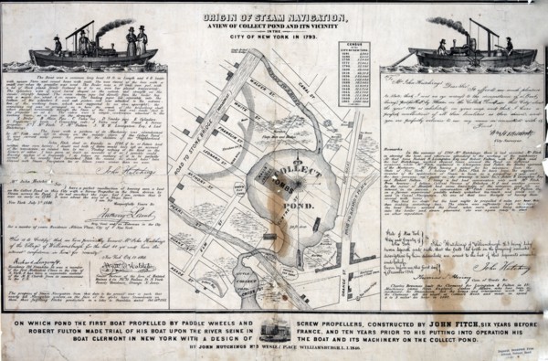 Origin of steam navigation... print