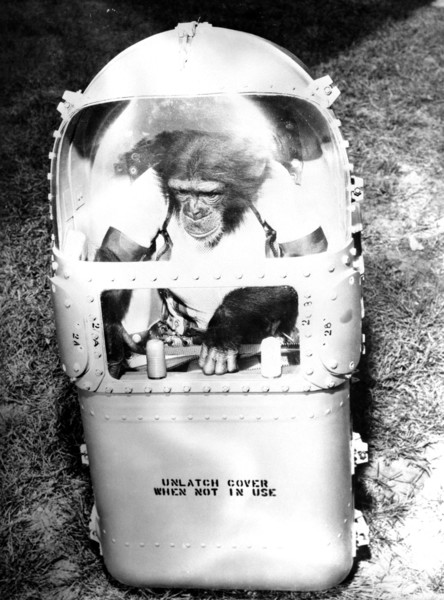 1961 - Launch - 'Ham' - Mercury-Redstone (MR)-2