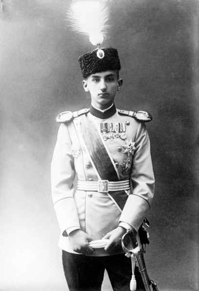 Ex-Crown Prince, in uniform