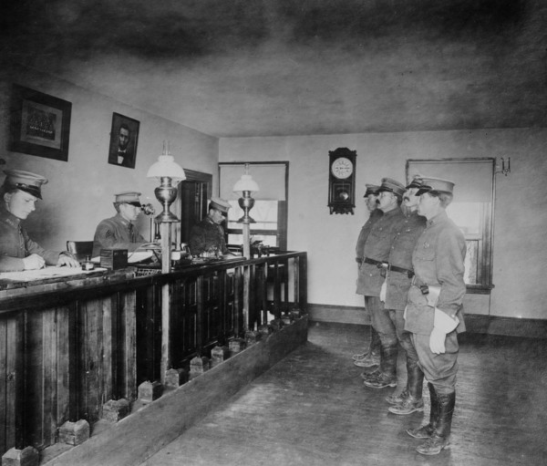 Date: 1910-1915 - Aqueduct police station