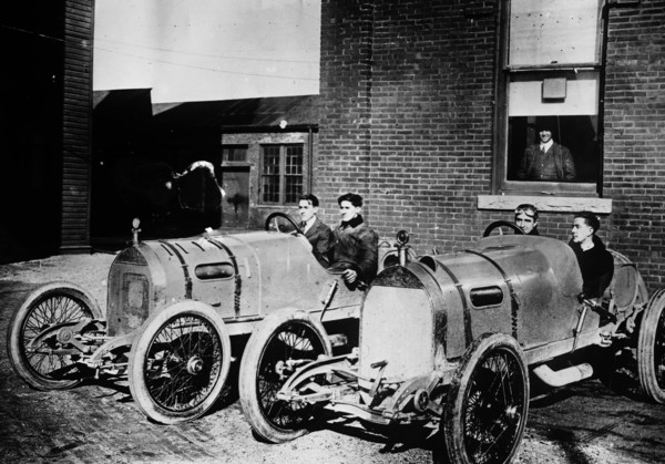 Date: 1910-1915 - Mercer Racers