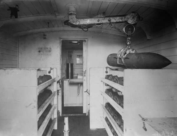 Schneider Coast Defense Train (ammunition Car) ca. May 1914