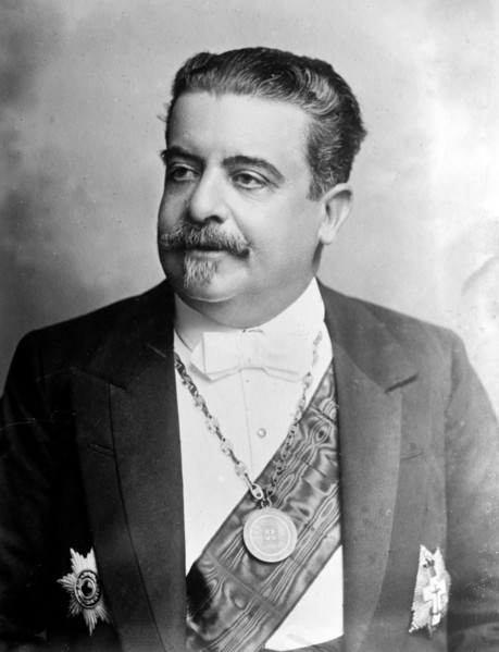 Ferreira, Prime Minister of Portugal, portrait bust
