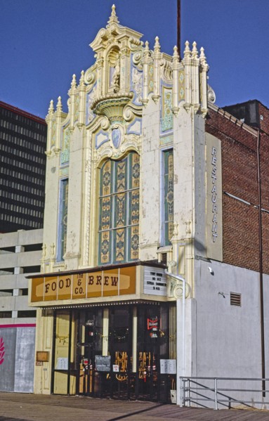 1980s United States -  Warner Theater -  2015 Boardwalk -  Atlantic City -  New Jersey ca. 1985