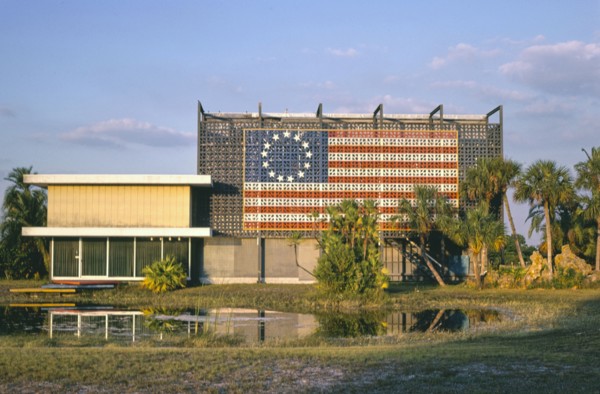 1980s United States -  Drive-in cinema (church) Route 19 Pinellas Park Florida ca. 1980