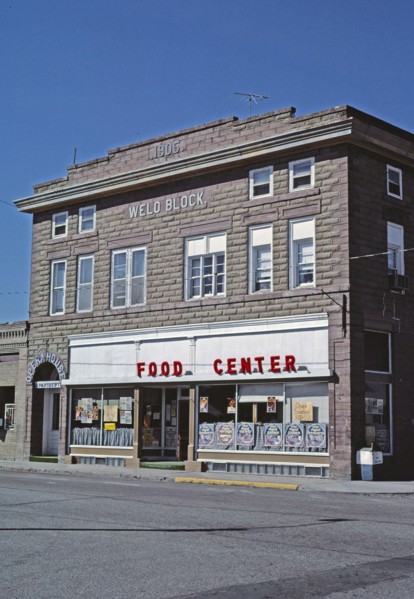 1980s United States -  Weld Block, Velva North Dakota ca. 1987