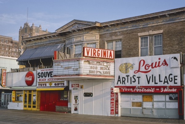 1970s United States -  Virginia Theater -  horizontal -  The Boardwalk -  Atlantic City -  New Jersey ca. 1978