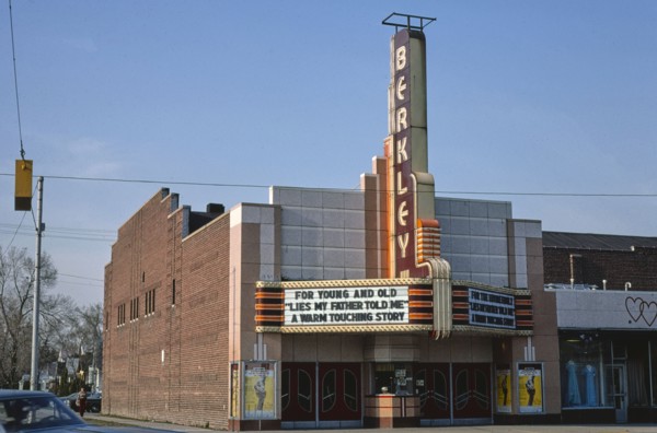 1970s United States -  Berkley Theater -  horizontal -  Robins -  Berkley -  Michigan 1976