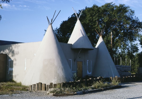 1980s America -  Teepee store, Lawrence, Kansas 1980