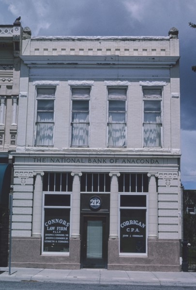 2000s United States -  National Bank of Anaconda, Anaconda, Montana 2004