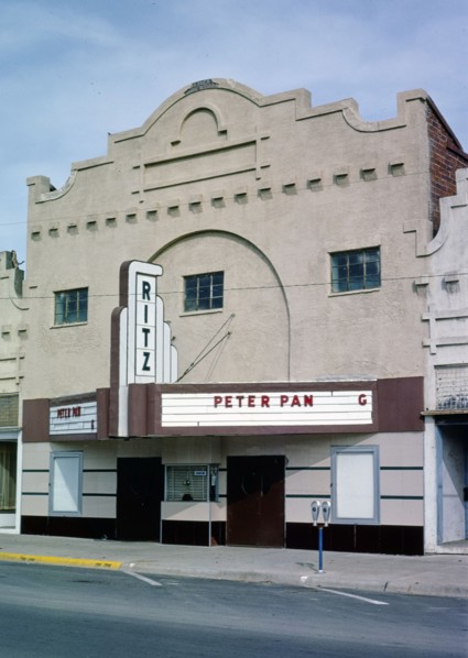 1970s America -  Ritz Theater, Council Grove, Kansas 1977