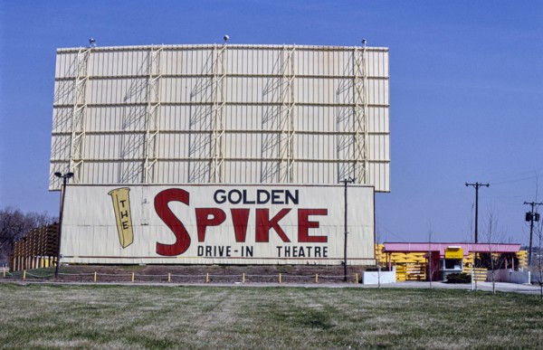 1980s America -  Golden Spike Drive-In, Omaha, Nebraska 1980