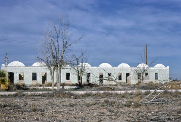1970s United States -  Hightower Motel, Lordsburg, New Mexico 1979
