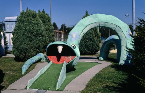 1980s America -  Sir Goony mini golf, Route 202 at Spring Lake Rec Center, Chadds Ford, Pennsylvania 1985