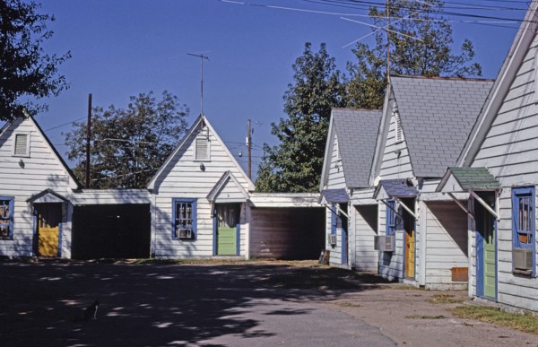 1970s United States -  Blue Bird Tourist Court, Pine Bluff, Arkansas 1979