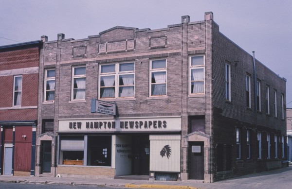 2000s America -  New Hampton Newspapers, 10 North Chestnut, New Hampton, Iowa 2003