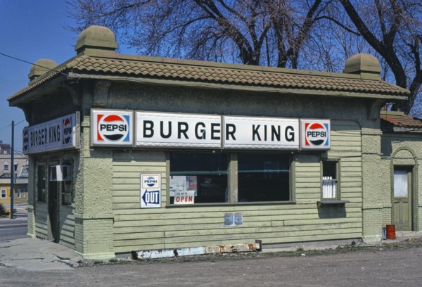 1980s America -   Burger King, Springfield, Ohio 1980