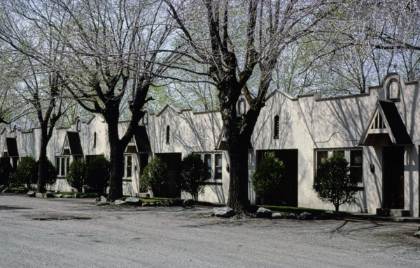 1980s United States -  Mountain View Motel, Ogden, Utah 1980