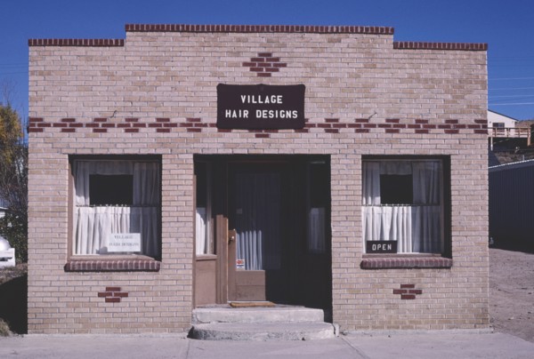 1980s America -  Village Hair Design, Granby, Colorado 1980