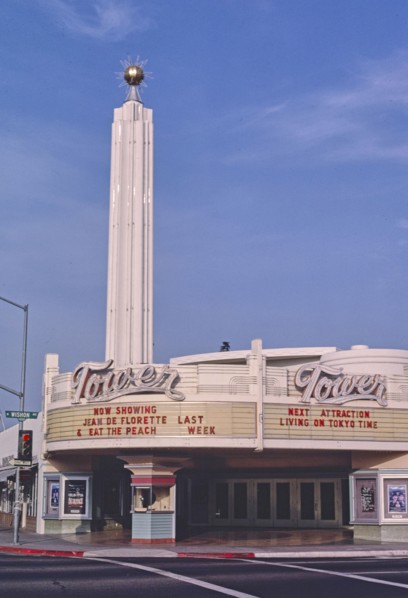 1980s America -  Tower Theater, Fresno, California 1987